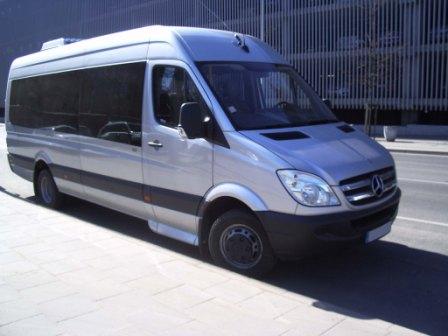 Minibus Rental Latvia Mercedes Benz Sprinter Lux TOP Business class Riga
